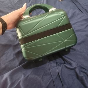 Jade Green Makeup Travel Case